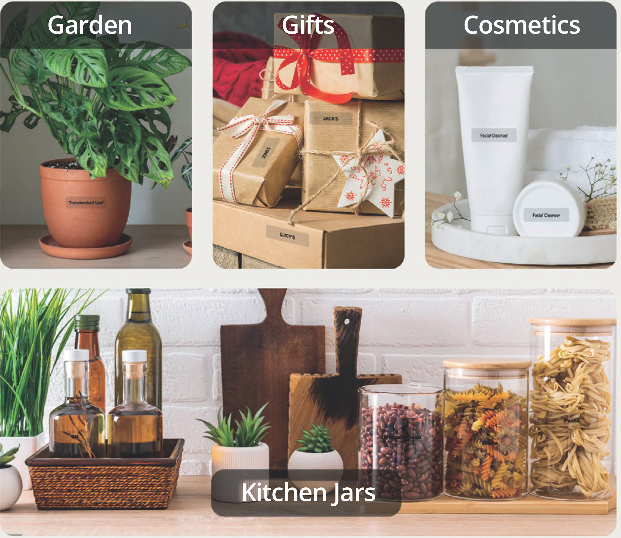 label printer for jars and bottles